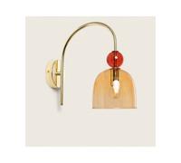Edit Baudelaire Glass Plug In Wall Light - Amber