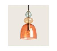Edit Lighting Edit Baudelaire Single Light Ceiling Pendant In Red Finish