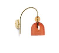 Edit Baudelaire Glass Plug In Wall Light - Red