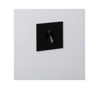 Edit Lighting Edit Blake Warm White LED Recessed Wall Light In Black Finish