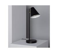 Edit Lighting Edit Bowery Single Light Table Lamp In Black Finish