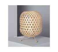 Edit Lighting Edit Chia Single Light Bamboo Table Lamp In Natural Finish