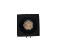 Edit Lighting Edit Delta Recessed Fixed Downlight In Black Finish