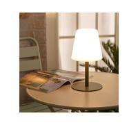 Edit Lighting Edit Epinay Aluminium Portable Outdoor LED Table Lamp With Rechargeable Battery In Forest Green Finish