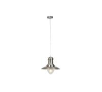 Edit Lighting Edit Fisherman Ceiling Pendant In Satin Nickel Finish
