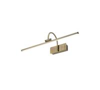 Edit Lighting Edit Giotto LED Medium Picture Light in Antique Brass Finish