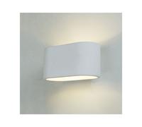 Edit Lighting Edit Merton Up & Down Plaster Wall Light In White Finish