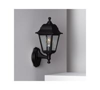 Edit Lighting Edit Mini Villa Outdoor Single Light Wall Lantern in Black Finish