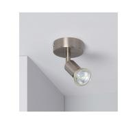 Edit Lighting Edit Oasis Single Spotlight Fitting in Silver Finish