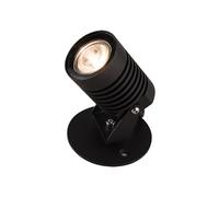 Edit Lighting Edit Patch LED Outdoor Wall Mounted Spotlight In Black Finish