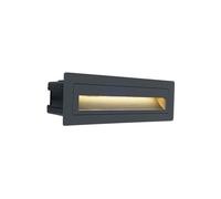 Edit Lighting Edit Path LED Outdoor Recessed Wall Fitting In Anthracite Finish