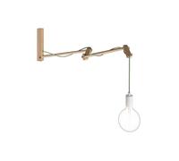 Edit Lighting Edit Pinocchio Wall Bracket for Wall Lights in Wood Finish