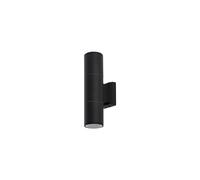 Edit Lighting Edit Roxie 250 Aluminium Single Light Outdoor Wall Fitting in Black Finish
