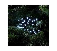 Edit Lighting Edit Set Of 480 White LED Multi-Function String Lights With Green Cable