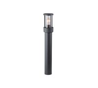 Edit Lighting Edit Spade Single Light Outdoor Tall Outdoor Post Light In Dark Grey Finish