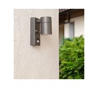 Edit Stone Outdoor Wall Light with PIR Sensor - Anthracite