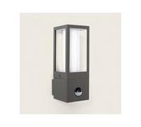 Edit Lighting Eli Outdoor Wall Light with PIR Sensor In Grey Finish