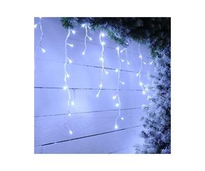Edit Lighting Festive 17.8M White LED Snowing Icicle String Lights