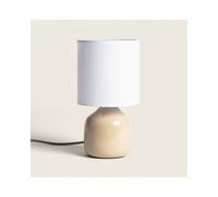 Edit Maya Ceramic Table Lamp - Camel
