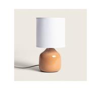 Edit Maya Ceramic Table Lamp - Orange