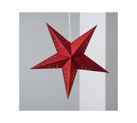 Edit Lighting Parilti Battery Operated Warm White LED Christmas Red Star