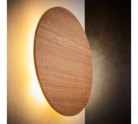 Edit Luna 4 Light Flush Wall Light - Natural
