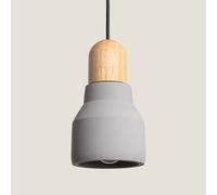 Edit Luster Concrete Ceiling Pendant Light Stone Grey