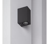 Edit Miseno Outdoor Up & Down Wall Light - Dark Grey