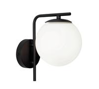 Edit Orb Wall Light - White & Black