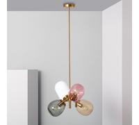 Edit Papallona 4 Light Glass Ceiling Pendant - Multi-Coloured