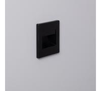 Edit Randy Cool White LED Recessed Wall Light - Black