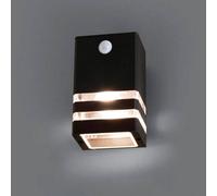 Edit Rio Outdoor Wall Light With Pir Sensor Black