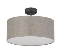 Edit Rondo Semi-Flush Ceiling Light - Grey