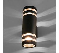 Edit Sierra Outdoor Up & Down Wall Light Black