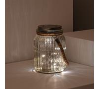 Edit Solar LED Solar Glass Jar With Fairy Lights