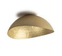 Edit Solaris Medium Flush Ceiling Light - Gold