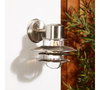 Edit Stage Outdoor Hanging Wall Light - Stainless Steel