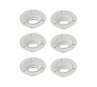 Edit Trimless Recessed IP65 Fixed Downlight - Matt White - Pack of 6