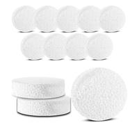 Editbar 12 Pieces Aquarium Filter Sponge - Biochemical Filter Sponges 25 PPI (6.8 x 6.8 x 2.5 cm), Replacement Filter for Aquarium Filter for Biopower 160/200/240 & Aquaball 45/2206 - Efficient Water