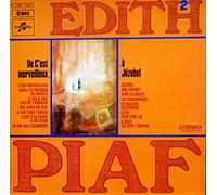 EDITH PIAF 2 jezebel LP Columbia - c'est merveilleux/le billard electrique