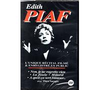 Edith Piaf - L'Unique récital filmé & enregistré en public DVD