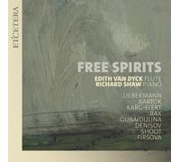 Edith van Dyck : Edith Van Dyck/Richard Shaw: Free Spirits CD (2025) NEW