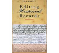 Editing Historical Records