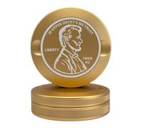 Edition 015: Liberty | Zyn Metal Can | Metal Zyn Container | Pouch Container | Small Storage Tin (Champagne Gold)