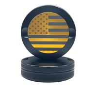 Edition 017: America | Zyn Metal Can | Metal Zyn Container | Pouch Container | Small Storage Tin (Gold Plated)