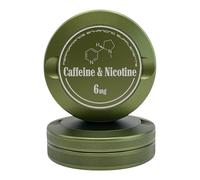 Edition 019: Caffeine | Zyn Metal Can | Metal Zyn Container | Pouch Container | Small Storage Tin (Military Green)