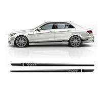 Edition 507 Styling Door Side Stripes Skirt Sticker, For Benz E Class W212 S212 A207 C207 W213 S213 A238 C238 E63 AMG