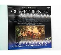 Edition Bach Leipzig - Ouvertüren 1-4 BWV 1066 1067 1068 1069 [Vinyl] 2 LPs Box-Set mit illustriertem Textheft - Capriccio C 50 015/1-2