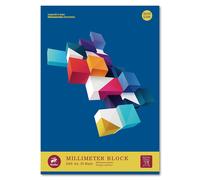 Edition Dürer 036710014 Pad of 25 Pages of Millimetred Paper A3 Format 90 g/m²