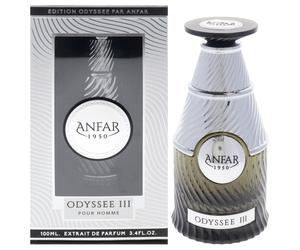 Edition Odyssee III by Anfar for Men - 3.4 oz Extrait De Parfum Spray